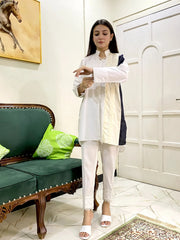 Urban Cut Versatile Design Cotton patchwork Shirt 1 Piece