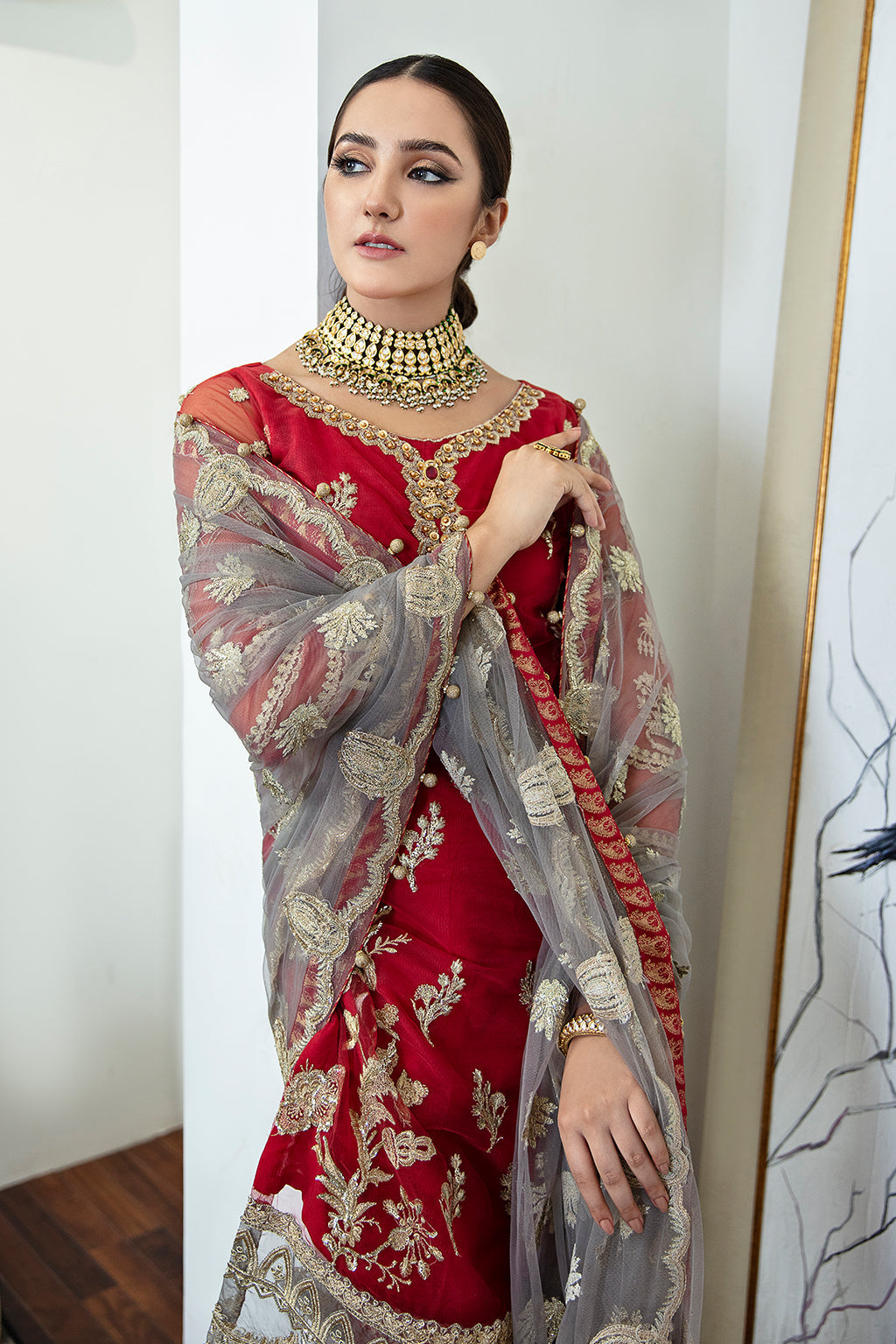Zarposh Unstitched 3 Piece Formals Collection-Avis 08