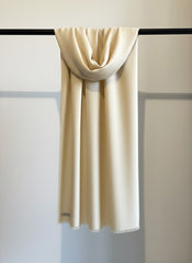 Zauk Scarf Collection'2025-Beige Scarf
