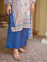 Tng By Md Stitched 3 Piece-Asbaab | 3 Piece | Printed