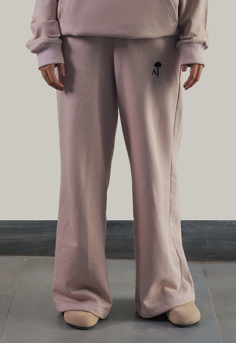 Asim Jofa  Western Essentials Ajweb-02 Unisex Linen Beige Sweatpants 1 Pc