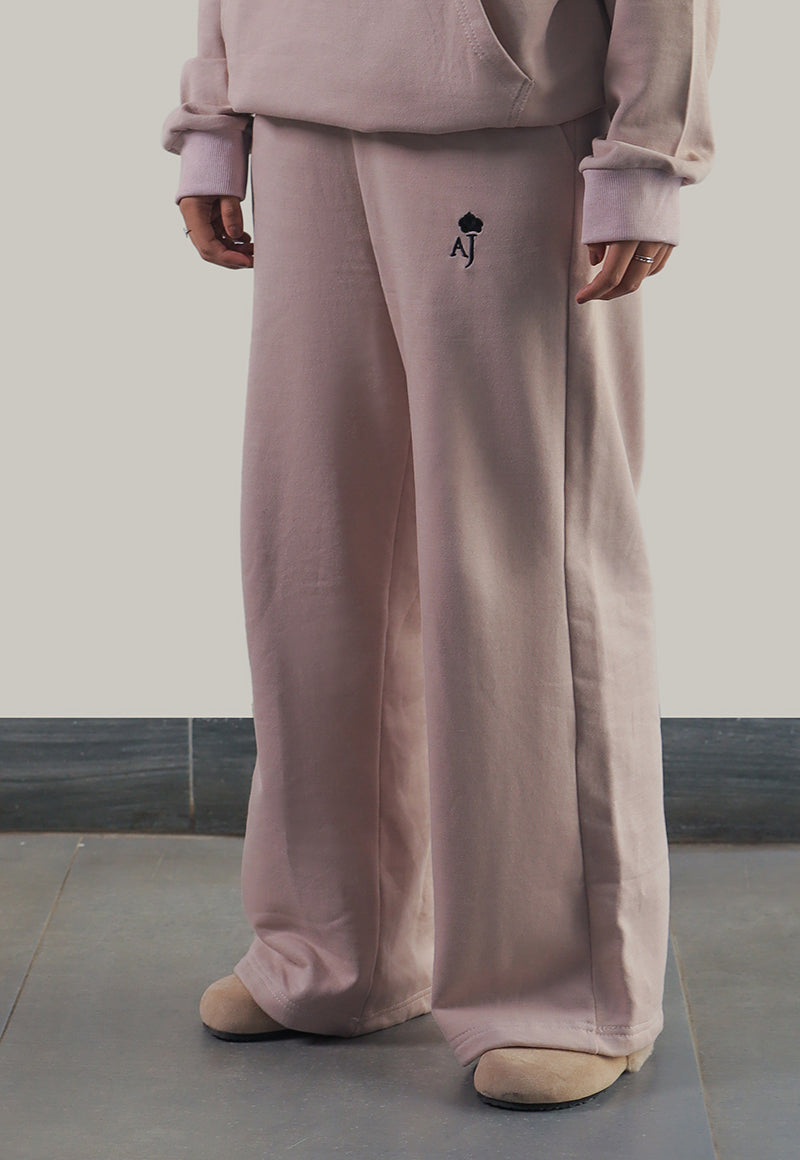 Asim Jofa  Western Essentials Ajweb-02 Unisex Linen Beige Sweatpants 1 Pc
