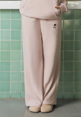 Asim Jofa  Western Essentials Ajweb-02 Unisex Linen Beige Sweatpants 1 Pc