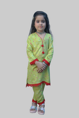 Urban Cut Stitched 2 Piece Set Super Soft ( Shirt + Trouser)-  100% Cotton