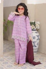 Pariyon Ki Duniya By Shanzey Stitched 3 Piece Co Ords Lawn Collection'2026-SHK-5302