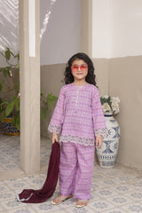 Pariyon Ki Duniya By Shanzey Stitched 3 Piece Co Ords Lawn Collection'2026-SHK-5302