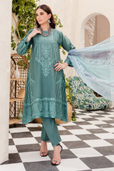 Panache Apparel-Stitched Summer Suit-Zest