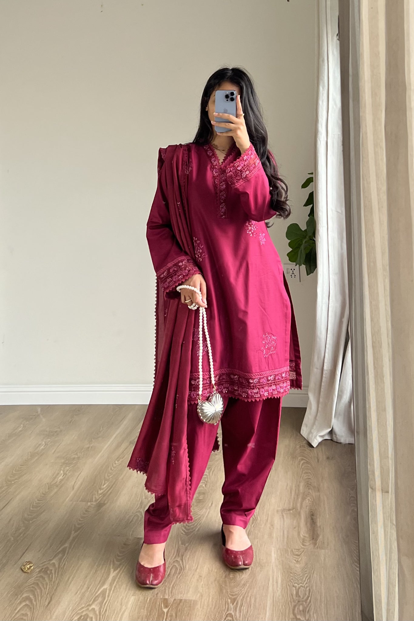 Spring Edit'25 By Mannat Clothing Stitched Collection-Carnation
