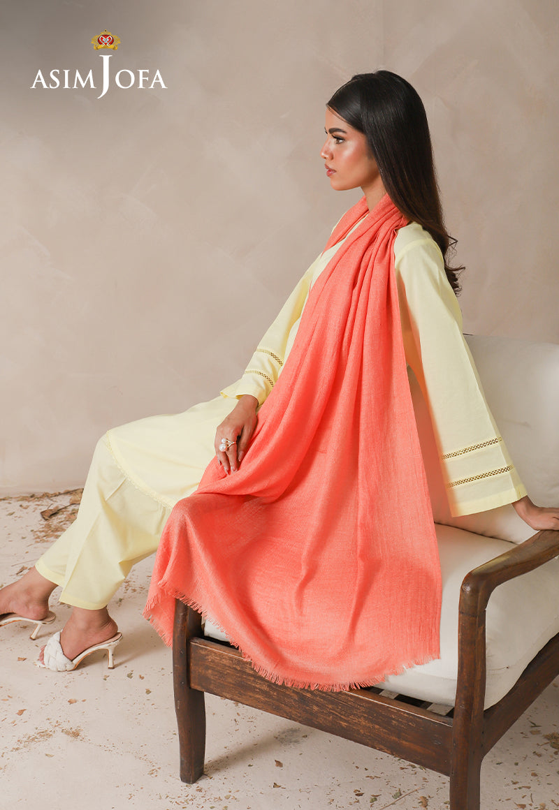 Asim Jofa Shawl Ajhs-06 Textured Shawl 1 Pc