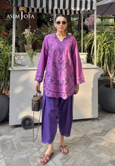 Asim Jofa Stitched 2 Piece Emb Cambric Suit-AJPBE-04