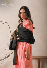 Asim Jofa Shawl Ajhs-01 Zari Border Shawl 1 Pc