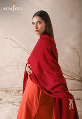 Asim Jofa Shawl Ajhs-15 Self Jacquard Shawl 1 Pc