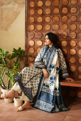 Iznik Unstitched 3 Piece Pre Fall Linen Collection'2025-IPF-07