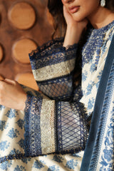 Iznik Unstitched 3 Piece Pre Fall Linen Collection'2025-IPF-07