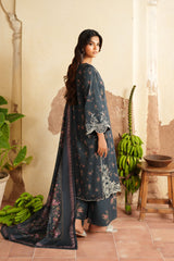 Iznik Unstitched 3 Piece Pre Fall Linen Collection'2025-IPF-12