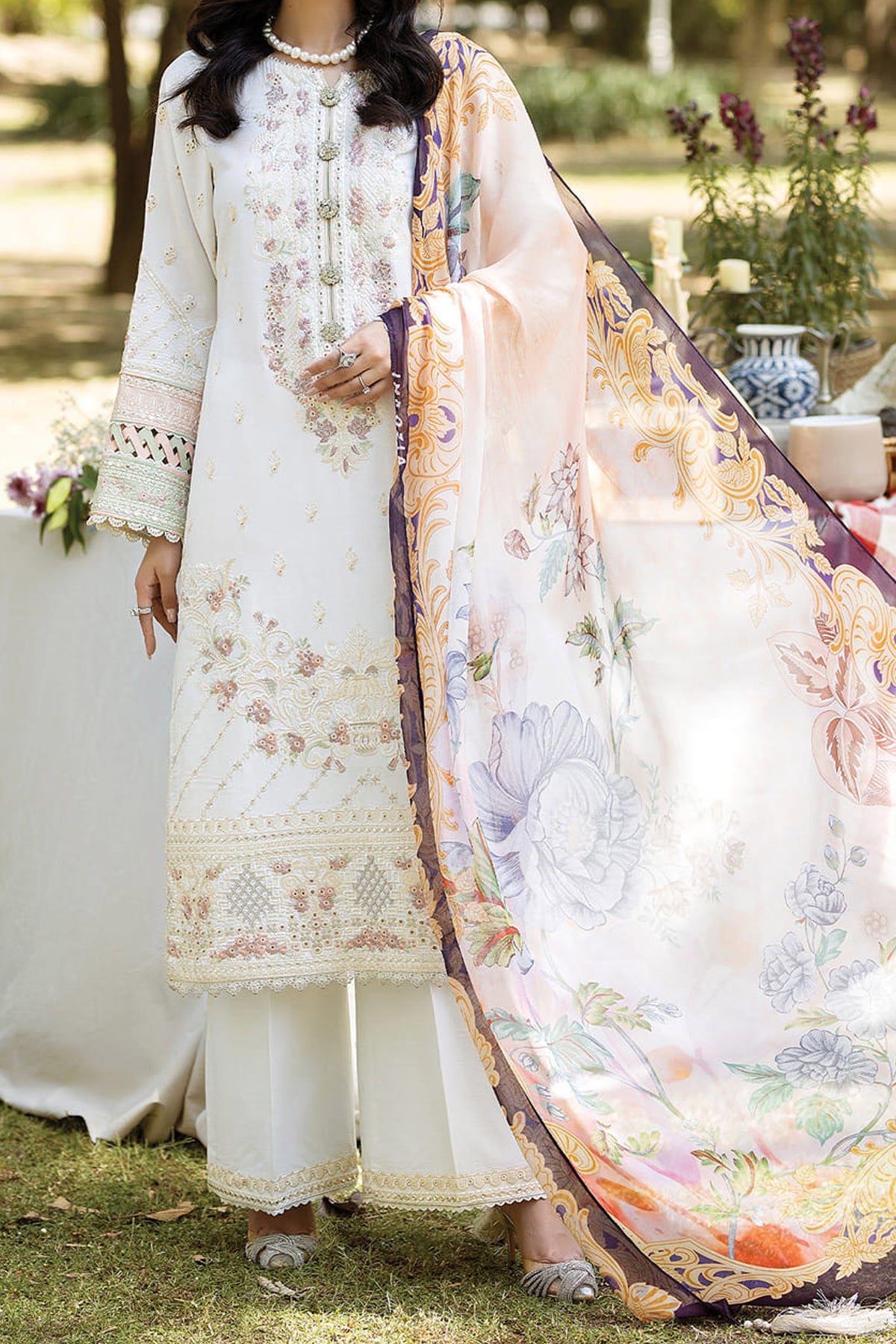 Jaan-E-Adaa By Imrozia Unstitched 3 Piece Luxury Emb Lawn Collection'2024-IPL-03-Zebaish