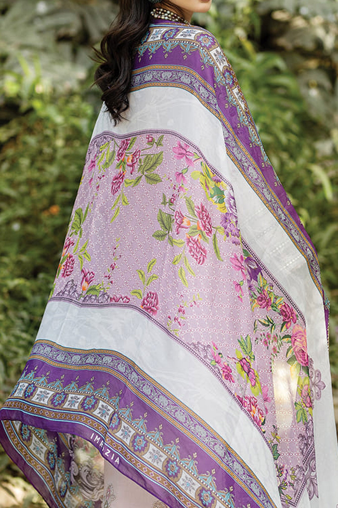 Jaan-E-Adaa By Imrozia Unstitched 3 Piece Luxury Emb Lawn Collection'2024-IPL-05-Afsana e Dil