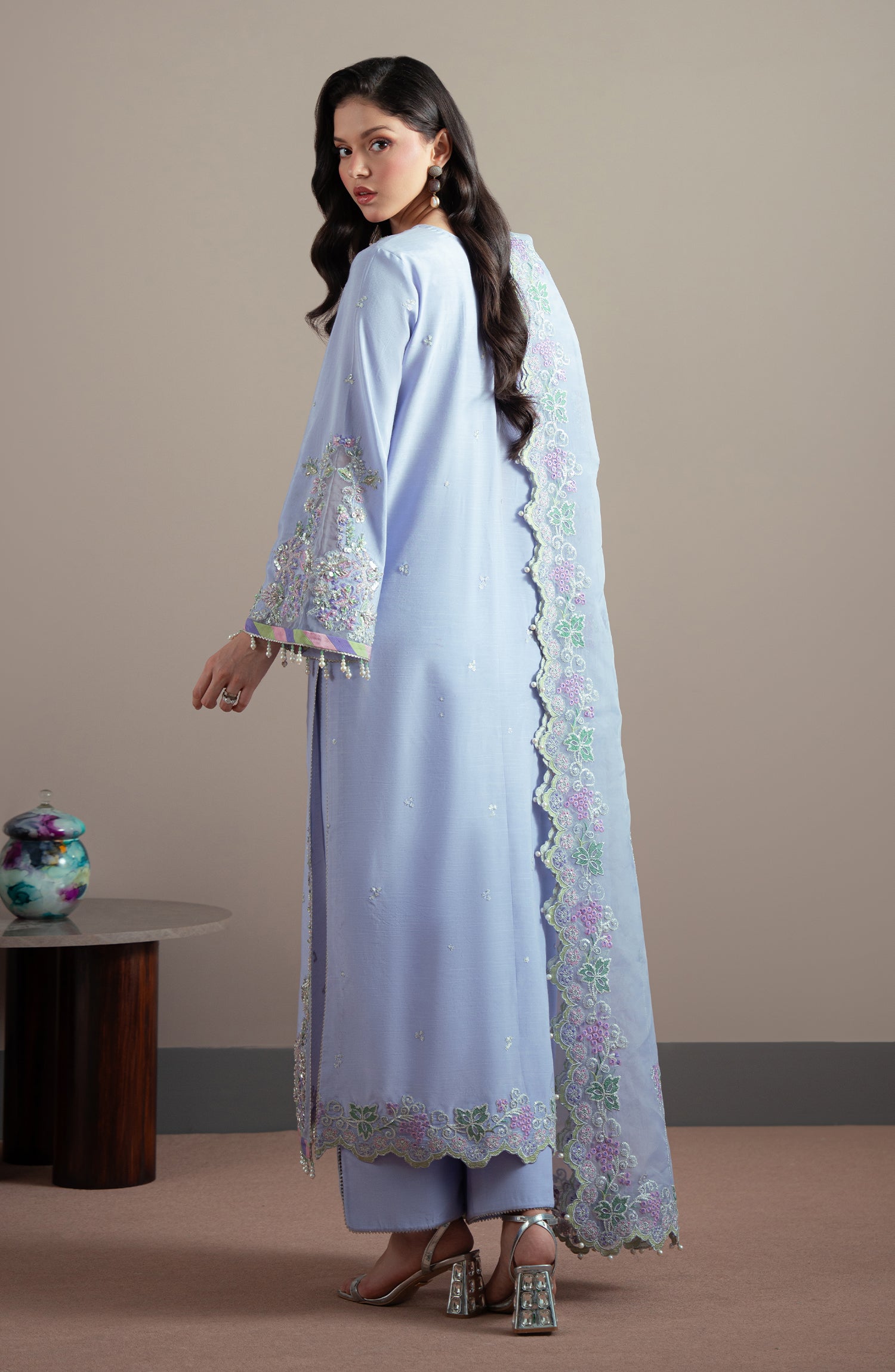 Elvin By Fabiha Fatima Unstitched 3 Piece Formals Collection'2025-Iris