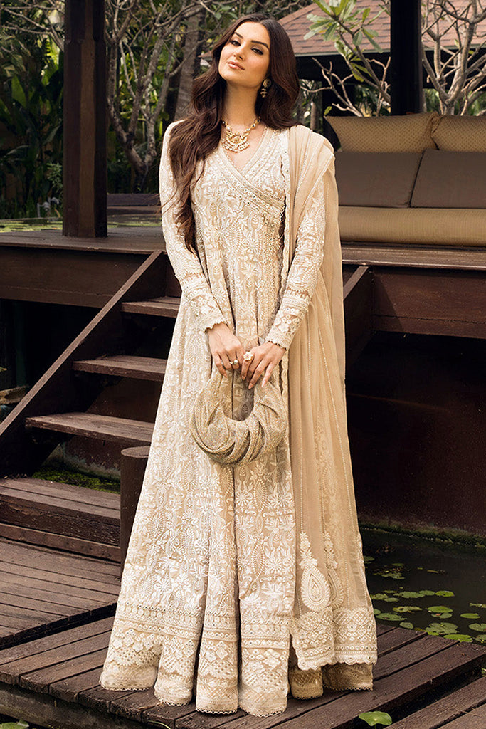 Zinnia By Faiza Saqlain Unstitched 3 Piece Luxury Lawn Collection-Ilima