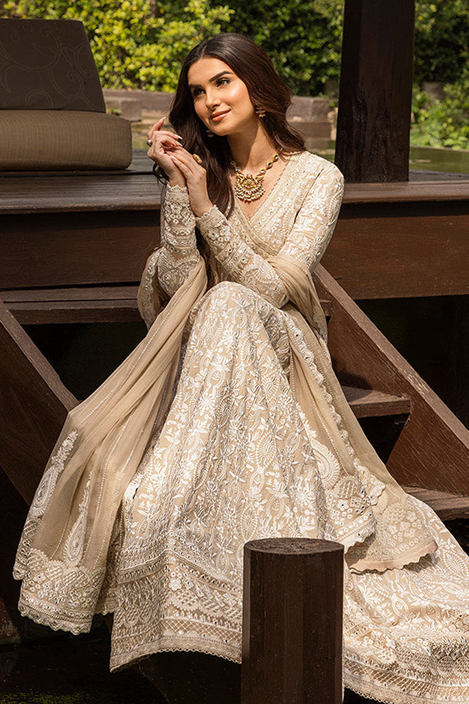 Zinnia By Faiza Saqlain Unstitched 3 Piece Luxury Lawn Collection-Ilima