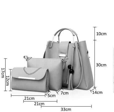 ALEXA 3 PCS PINK - Bag X