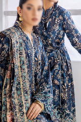 Inara by Adan's Libas 3 Piece Unstitched Luxury Lawn Collection'2024-D-5668