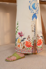 Aqs N Man Stitched 2 Piece Summer Collection'2025-Ivoria | AM-037