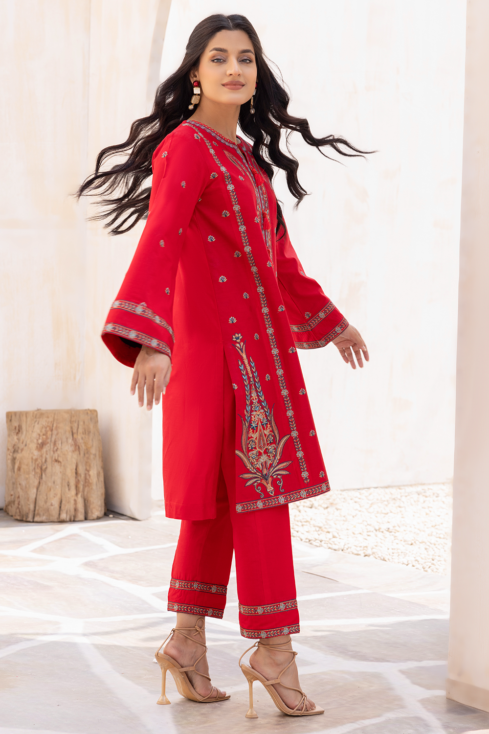 Janan By Esra Stitched 2 Piece Emb Lawn Collection-JN-23-08