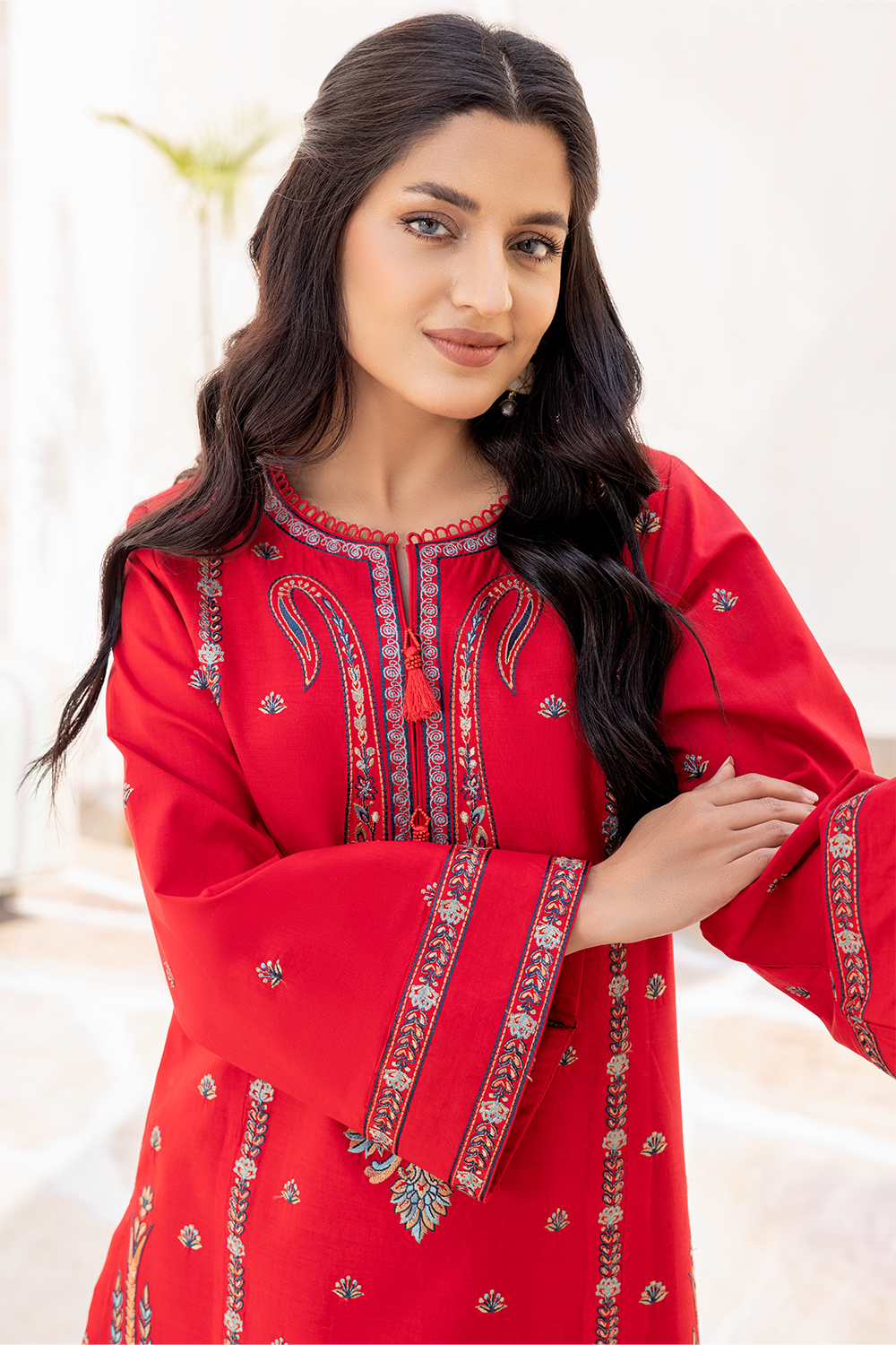 Janan By Esra Stitched 2 Piece Emb Lawn Collection-JN-23-08