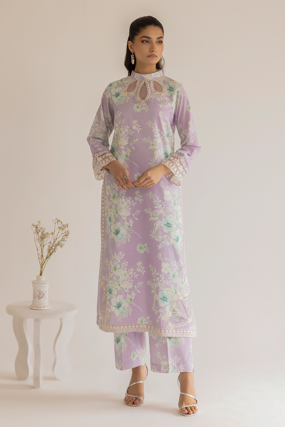 Dastan Edit 1 By Esra Stitched 3 Piece Embroidered lawn Collection-DT-23-12