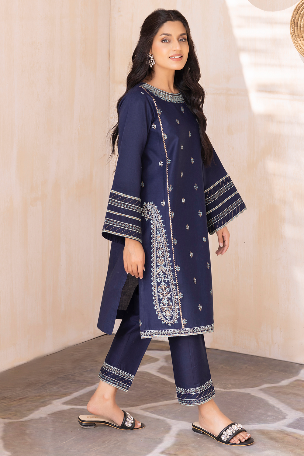 Janan By Esra Stitched 2 Piece Emb Lawn Collection-JN-23-07