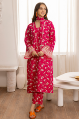 HeyDay By Esra Stitched 2 Piece Cambric Lawn Collection-HDW-23-03