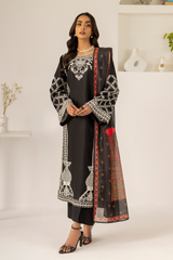 Mizaj By Esra Stitched 3 Piece Luxury Lawn Collection-LX-23-07