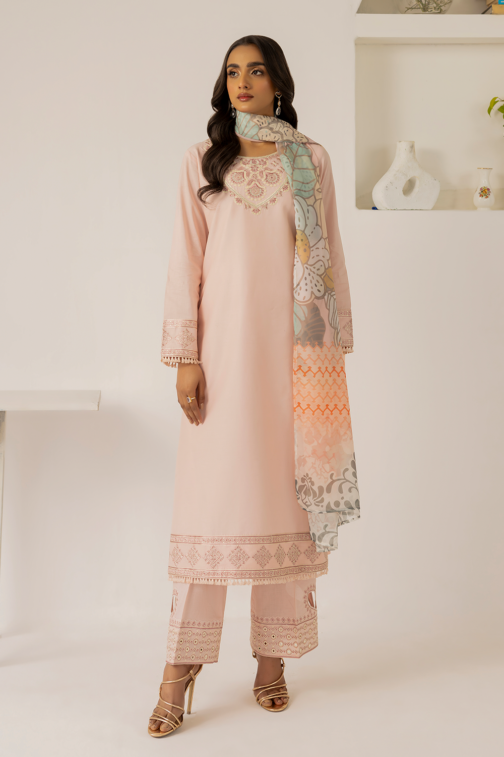 Mizaj By Esra Stitched 3 Piece Luxury Lawn Collection-LX-23-08