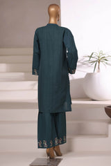 Vybe By Sada Bahar Stitched 2 Piece Emb Jacquard Set Vol-03 Collection'2025-JC-02-Green