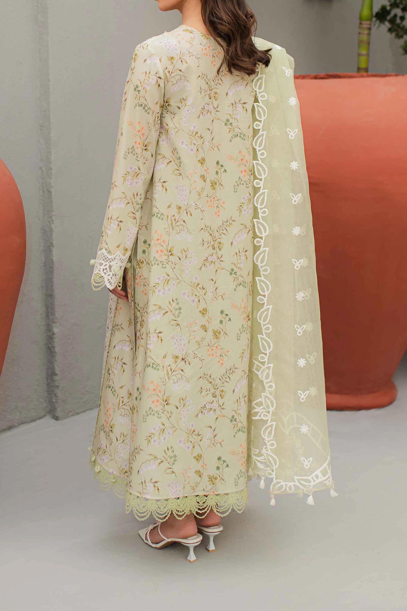 Qline by Qalamkar Unstitched 3 Piece Festive Lawn Collection'2024-JK-01-Eulalia