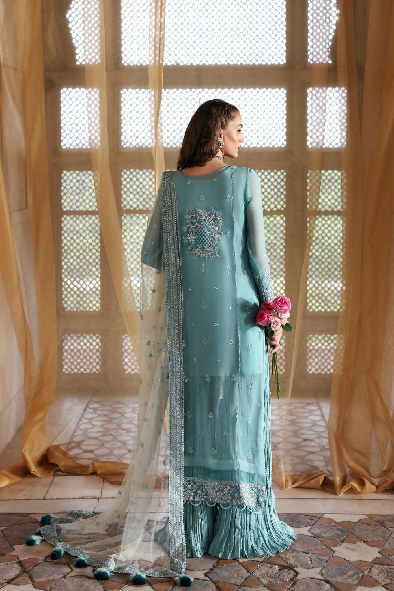 Jahanara By Parishay Unstitched 3 Piece Formals Collection'2025-JRA-02