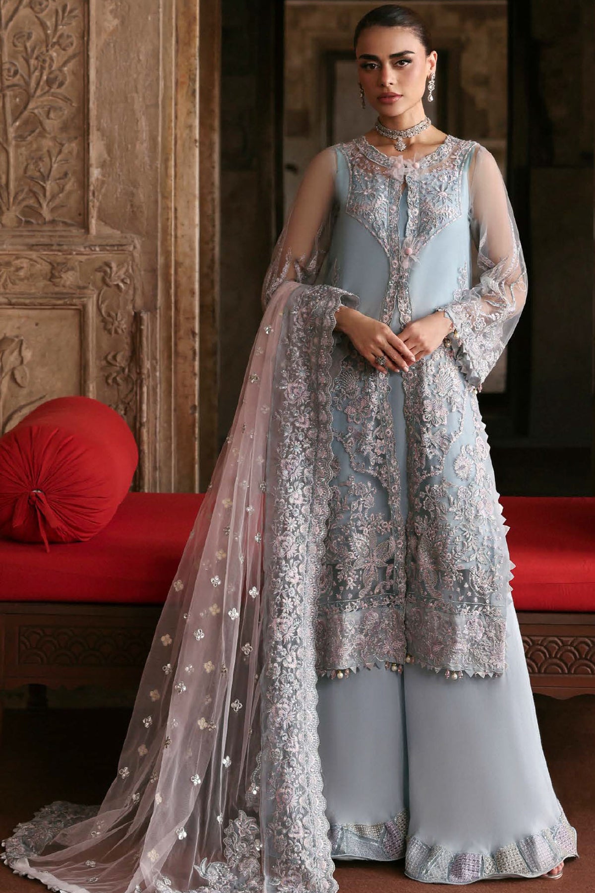 Jahanara By Parishay Unstitched 3 Piece Formals Collection'2025-JRA-06