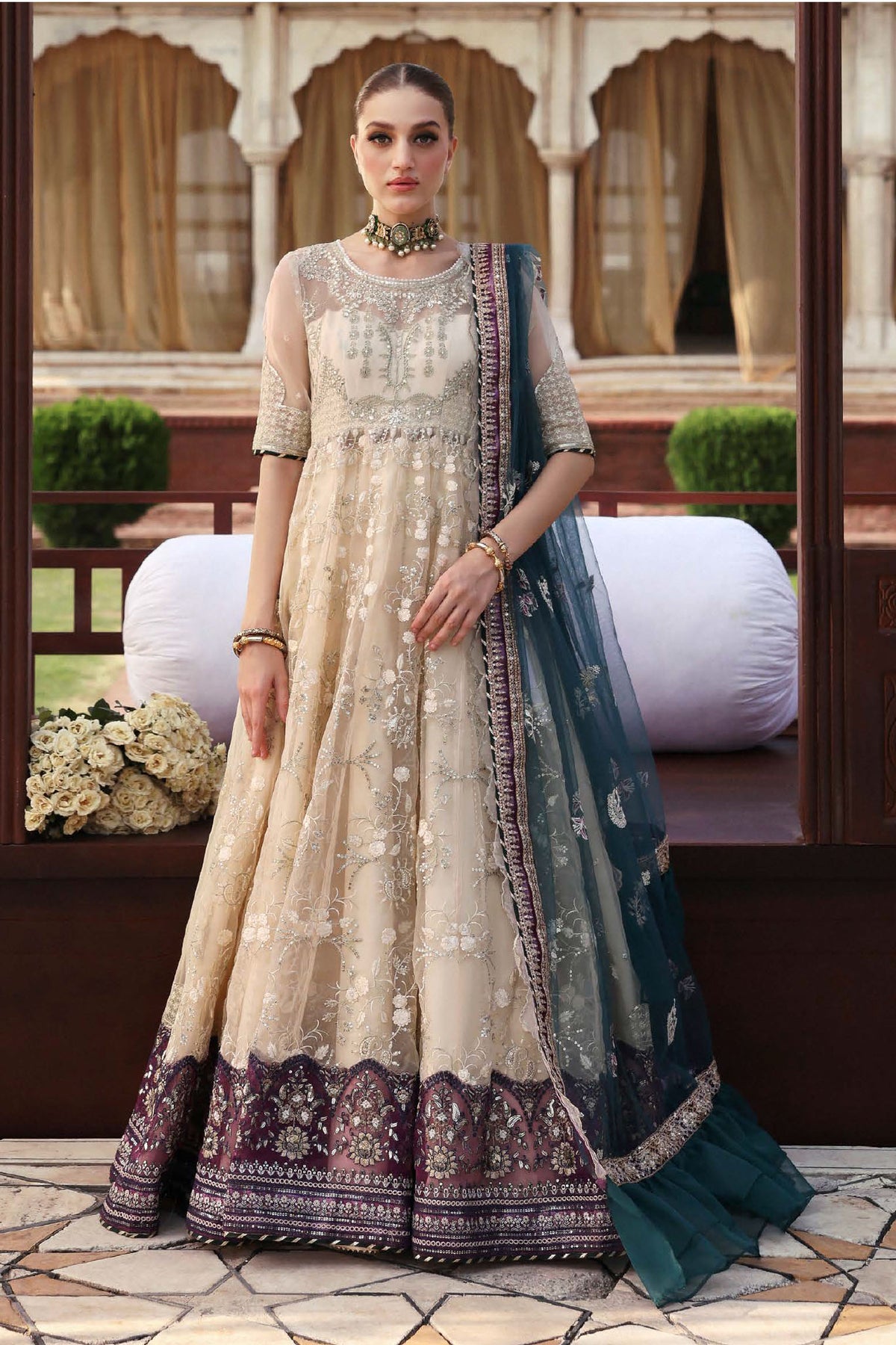 Jahanara By Parishay Unstitched 3 Piece Formals Collection'2025-JRA-10