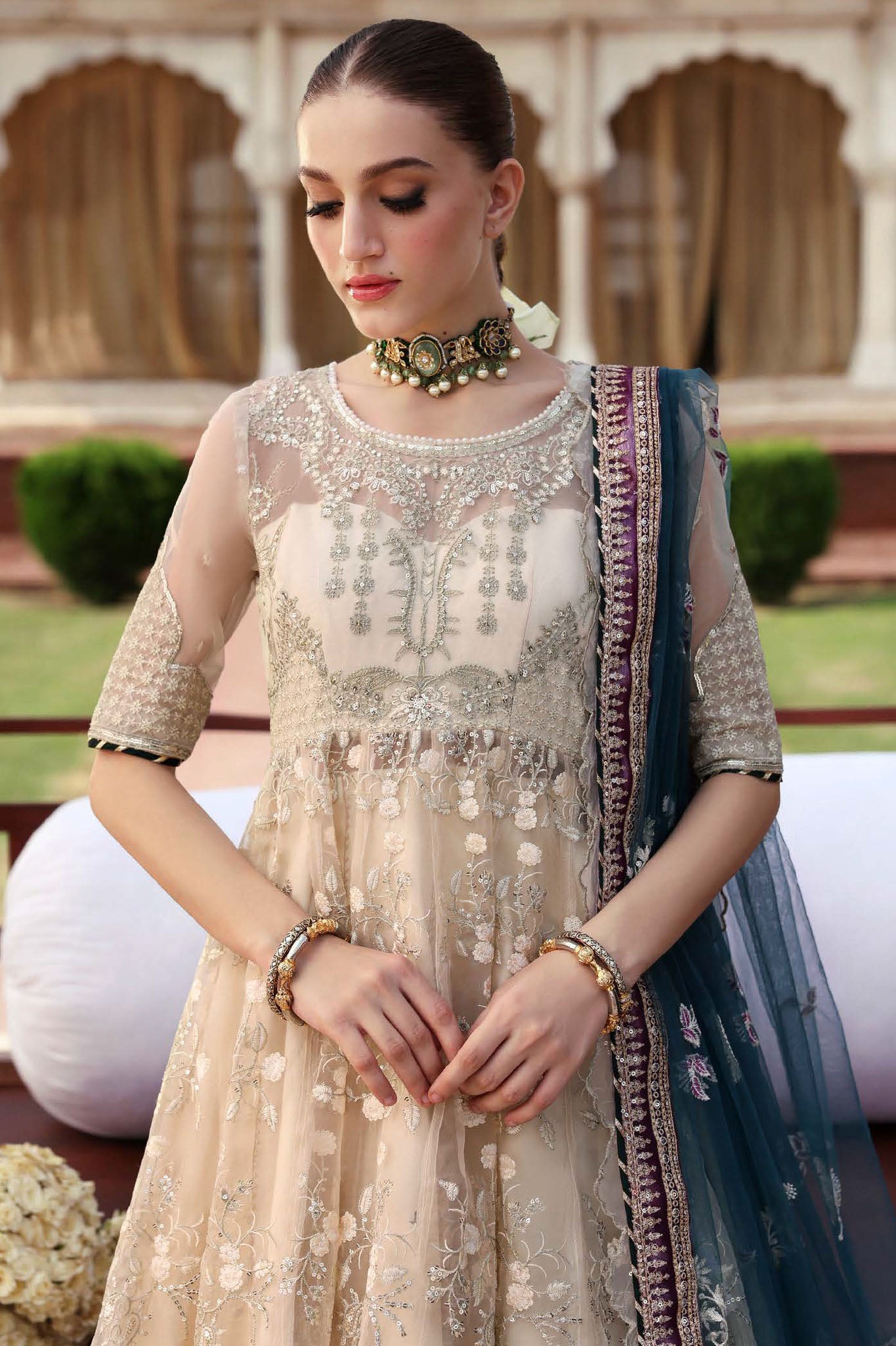 Jahanara By Parishay Unstitched 3 Piece Formals Collection'2025-JRA-10
