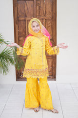 Saheli By Suntex Stitched 3 Piece Formals Eid Edit Suit-2582