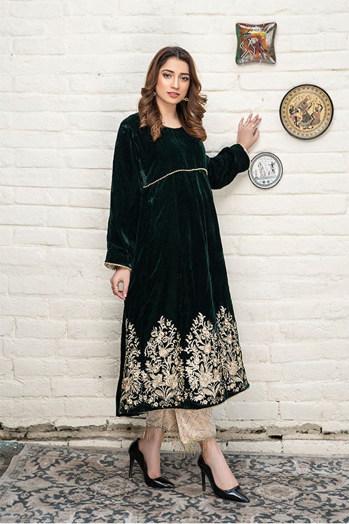 Panache Apparel Stitched Luxury Collection-Jewel Green