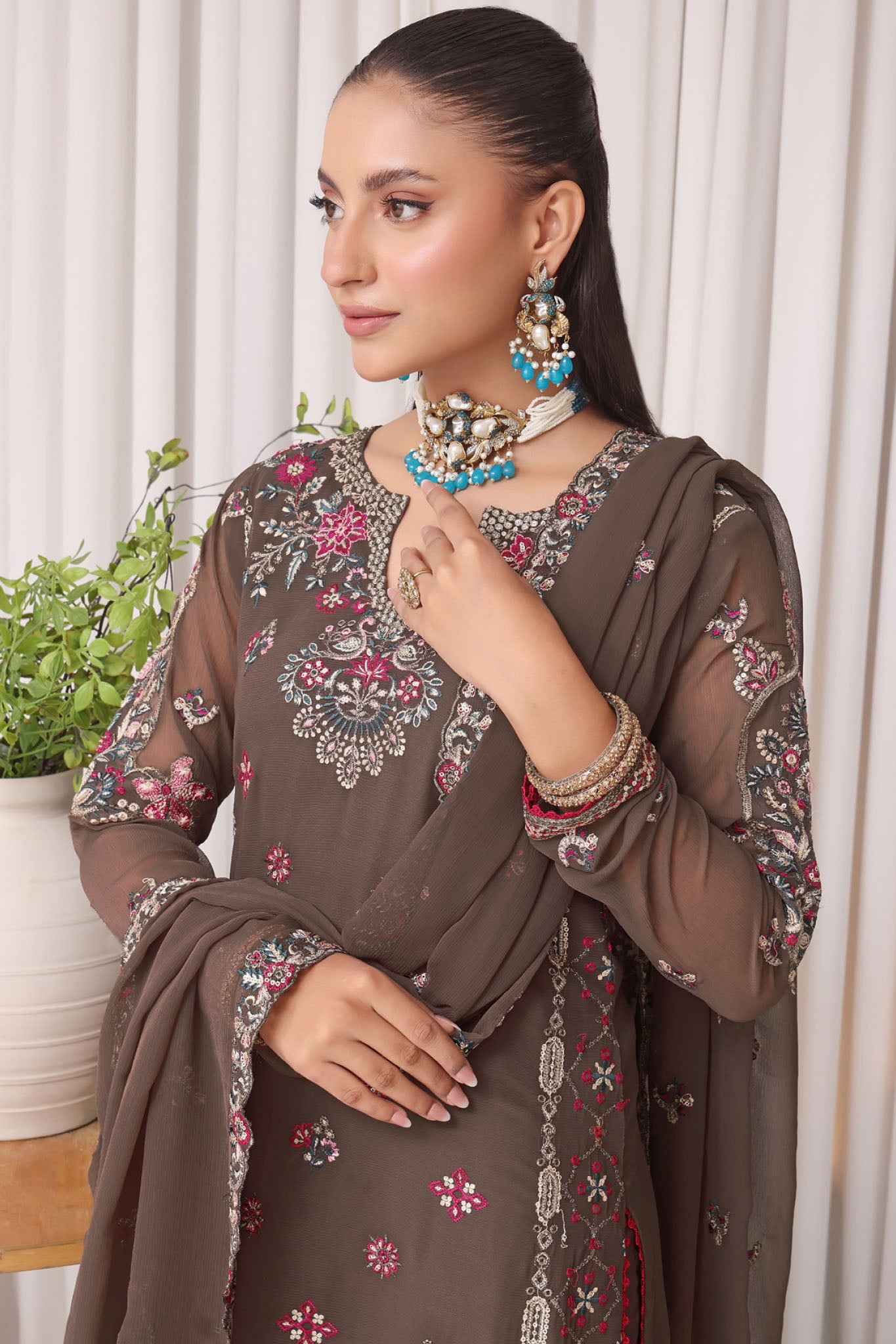 Jahanara By Soghat Unstitched 3 Piece Formals Collection'2025-JHA-01