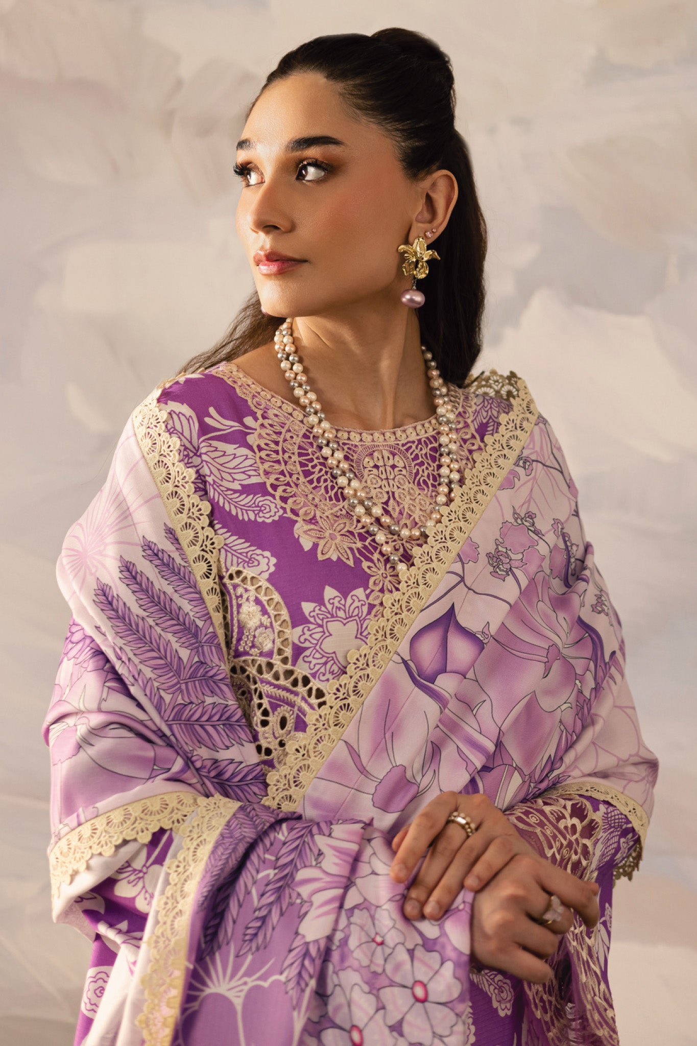 Kaia by Mahnur Unstitched 3 Piece Emb Winter Collection'2025-K-10