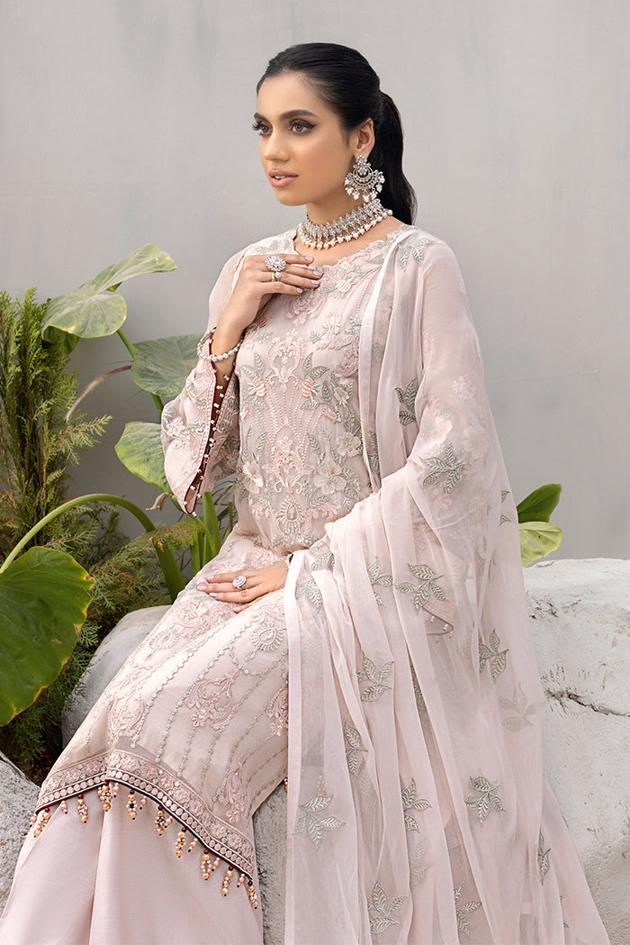 Kuch Khas By Flossie Unstitched 3 Piece Formals Vol-12 Collection'2025-Charismatic Pink