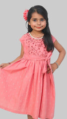 Urban Cut 1 Piece Yarn Dyed Dobby + Embroidered Shirt-100% Cotton