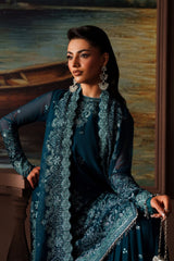 Zarif Unstitched 3 Piece Premium Chiffon Collection'2025-ZRF-PRC-03 KATE