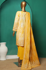 HZ Stitched 3 Piece Emb Khaddar Vol-03 Collection'2024-KE-929