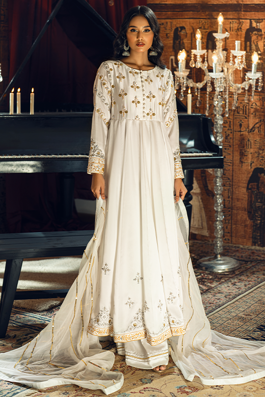 Nefertiti By Zaaviay Stitched Khonsu (Three Piece)