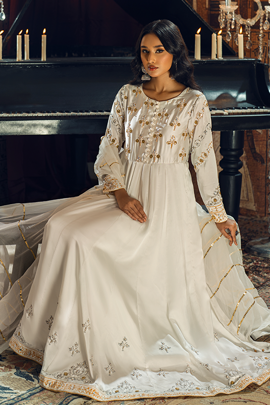 Nefertiti By Zaaviay Stitched Khonsu (Three Piece)